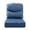 Blue, variant on Opohoro Outdoor Deep Seat Cushion Set, 24"x24"x6", UV Resistant & Water Resistant Comfortable Furniture Cushions for Patio Sofa, Chair, Loveseat