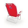 thumbnail image 1 of Picnic Time Monaco Beach Chair Blue (Louisiana Tech Bulldogs) Digital P, 1 of 1