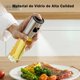 thumbnail image 2 of Dispensador de Aceite de Cocina, Pulverizador de Aceite de Oliva y Vinagre, Atomizador de Aceite Botella de Vidrio Transparente de Acero Inoxidable con Embudo y Pincel para Cocinar, 2 of 4