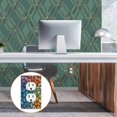 thumbnail image 6 of Yayeee Duplex Wall Plate 1-Gang 4.5"x2.7" Home Receptacle Light Switch Decorative Outlet Cover, Colorful Dragon Scales Pattern, 6 of 7