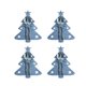 thumbnail image 1 of Bolsa de cubiertos de bolsillo para árbol de Navidad, organizador de utensilios de cocina de tela no tejida, Decoración de mesa, 4 piezas, 44 estilos, 1 of 4
