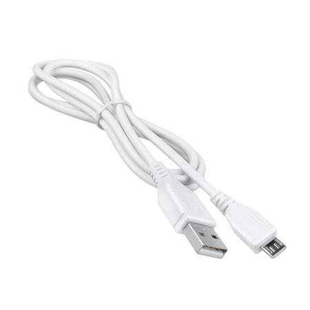 PKPOWER 5ft White Micro USB Data Charger Cable for Sony Xperia Z5 Compact E5803 / E5823 Phone