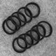 thumbnail image 4 of Thick Cotton Ponytail Holders - Seamless Hair Elastics For Thick Heavy And Curly Hair - 100pcs Hair Ties, 4 of 4