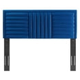 thumbnail image 4 of Modway Believe Channel Tufted Performance Velvet Twin Headboard in Navy, 4 of 9