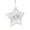 C, variant on Coollooc Large Acrylic Crystal 3D Snowflake Star Christmas Tree Hanging Ornaments Festival Party Glitter Drops Xmas Ornaments Window Holiday decoration Winter Wonderland Themed Wedding 16cm White