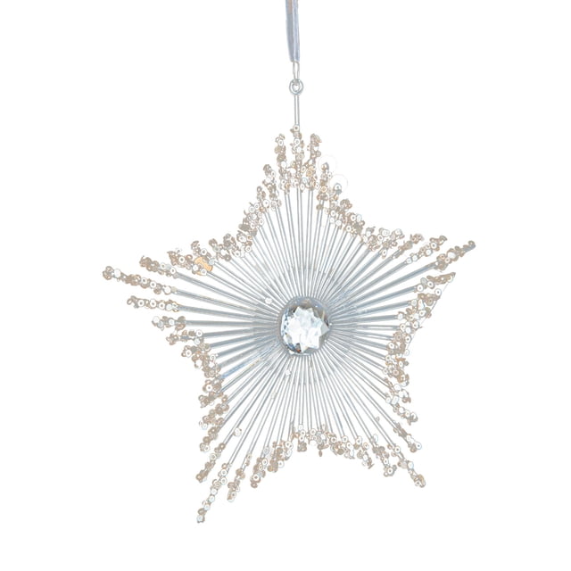Birdeem Christmas Decoration Sequins Acrylic Pendant Transparent Snowflake Pendant Christmas Tree Scene Decoration Props