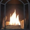 thumbnail image 4 of ProCom Dual Fuel Ventless Gas Fireplace System With Corner Combo Mantel - Toasted Almond Finish - 15,000 BTU - Model# PCS150T-A-TA, 4 of 7