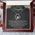 thumbnail image 4 of Best Gift For Daughter On Christmas, Daughter Gift Form Mom, Daughter Gift From Dad, I Am Proud Of You, Mother's day Gift Necklace With Meaningful Message Card Inside, 4 of 7