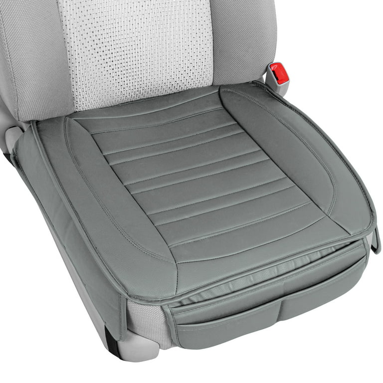4pcs set gray car seat cover heat pressed thick foam seat cushion universal  fit Truck SUV Van auto accessories inside decoration new design