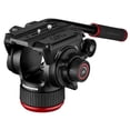 thumbnail image 4 of Manfrotto 504X Fluid Video Head with Carbon Fiber Twin Leg Video Tripod and Ground Spreader, 4 of 8