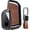 Brown, variant on Key Fob Cover Compatible with BMW IX IX3 I5 I7 740i 760i X1 X3 X5 X6 X7 XM 2024-2025 Keychain Case Holder Protector,Black