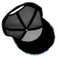thumbnail image 6 of Picia Colorful Tie Dye Stained Glass 2 Pattern Trucker Hat,Baseball Cap,Sun Protection Cap,Stylish Headwear,Leisure Cap,Outdoor Sports Cap, 6 of 7