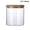 9.5*10cm, variant on KEINXS Transparent Clear High Cylinder Glass Sealed Kitchen Storage Bottle Jar with Lid