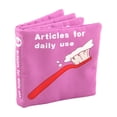 thumbnail image 2 of Soft Cloth Planner, Early Learning, Soft Fabric Pages, Engaging Bright Colors, for Little One Development, Sensory Stimulation, Educational Toy, First Words, Fabric Construction, Early, Ihhxbz, 2 of 6