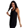 thumbnail image 3 of RBX Active Women's Twist Back Soft Relaxed Tank Top Tunic, 3 of 7