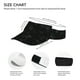 thumbnail image 3 of Fotbe Game Time Visera Deportiva con Diseño, Gorra Abierta Ajustable de Algodón para Mujer y Hombre, 3 of 7