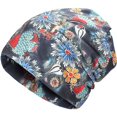 thumbnail image 1 of Bonnet d'Été Fin pour Femmes, Léger et Ample, à Fleurs, 1 of 6