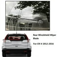 thumbnail image 3 of Rear Windshield Wiper Blade for CR-V 2012 2013 2014 2015 2016 - 13Inch 330MM,1 x Rear Windshield Wiper Blade,Black, 3 of 5