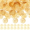 thumbnail image 1 of 1200Pcs Flower Bead Caps Bead Caps Spacer Beads End Caps Necklace Bead Caps for DIY, 1 of 8
