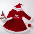 Afdoent Toddler Baby Girls Christmas Dress Newborn Baby Girl Christmas