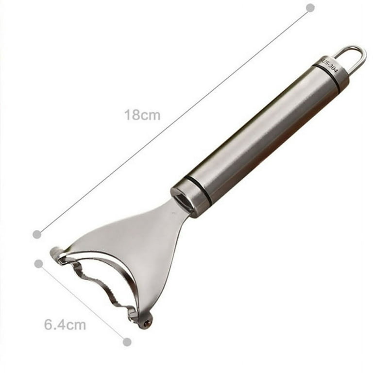 Potato Peeler with Cover Kitchen Gadgets 430 Stainless Steel Corn Shavel  Peeler