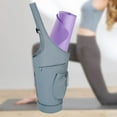 thumbnail image 6 of yotijar Yoga Mat Bag Drawstring Large Opening Carry Bag for Training Workout Fitness blue, 6 of 8