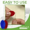 thumbnail image 4 of WREESH Needle Threader Needle Threading Hand or Machine Threading Set of 20, 4 of 5