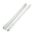 thumbnail image 1 of 10 Pairs Blum 22" 3/4 Extension Side-Mount Euro Epoxy Slide 230M, White, 1 of 4