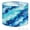 Color 3, variant on Drum Lampshades Set of 2 13"x13"x10" Abstract Ocean Waves Blue Turquoise Hues Light Shade for Table Lamps Floor Lamp Shades Replacement Assembly Required