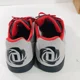 thumbnail image 4 of Ad-id-as Mens Size 8 Grey Red Athletic Shoes CLU600001 Sneakers Low Wear, 4 of 6