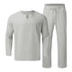thumbnail image 1 of Playeras Básicas Algodon Para Hombre, Conjunto De Dos Piezas De Camiseta Y Pantalones Cortos De Manga Corta Con Estampado Completo Y Pantalón Corto., 1 of 4