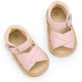 thumbnail image 5 of Baby Girls Boys Shoes Soft Anti-Slip Sole Newborn First Walkers Star High Top Canvas Denim Unisex Infant Sneaker, 5 of 7