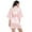 Pink, variant on Women's Satin Sleepwear Robe‌ Gold Glitter Short Kimono for S-2XL Wedding Party Bathrobe