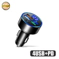 thumbnail image 1 of Universal USB & Type-C PD Car Auxiliary Power Fast LED Mobile Charger Adapter, 1 of 6