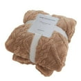 thumbnail image 1 of Clearance! Sofa Blanket Comfortable Bed Blanket Thick Wool Warm Blanket for Winter Yellow Green, 1 of 8