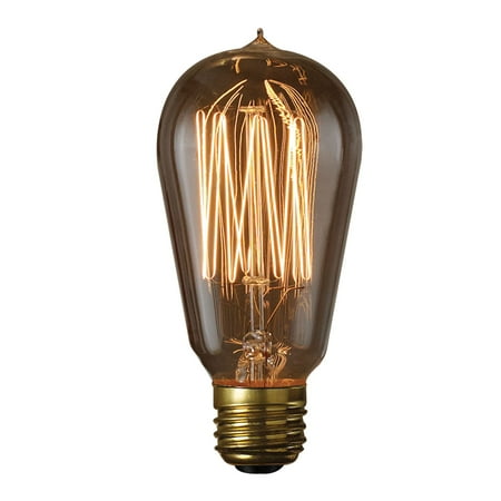 Bulbrite 40W Thread Filament Incandescent Edison Light Bulb - 6 pk.