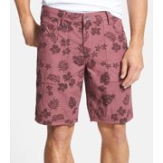 Tommy Bahama NEW Dark Pink Mens Size 34 Reversible Chinos Shorts