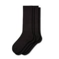 thumbnail image 4 of Sierra Socks Women's Health Socks, Wide Calf Cotton Crew Socks, Non-Binding Cotton Crew Socks, 2 Pair Pack, 4 of 8
