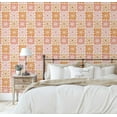 thumbnail image 5 of S4sassy Self Adhesive Wallpaper, Multi Retro Wallpaper, Vintage Removable DIY Vinyl Tile Pattern Wall Covering, Peel and Stick Contact Paper for Entryway wall, Kitchen Backsplash-25"x120", 5 of 9
