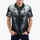 thumbnail image 1 of Balery Elegant Feathered Floral Wings Camisa Polo de Hombre con Estampado, de Manga Corta y Tejido Medio, Camisa Tipo Golf Polo-Large, 1 of 6