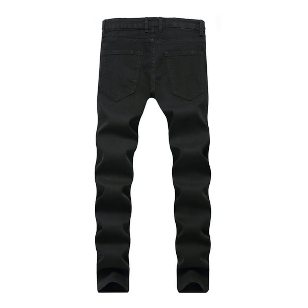 pad Settlers køkken Mens Straight Slim Fit Ripped Distressed Destroyed Denim Jeans Washed Skinny Stretch Biker Jeans with Rose Embroidery - Walmart.com pad Settlers køkken Mens Straight Slim Fit Ripped Distressed Destroyed Denim Jeans Washed Skinny Stretch Biker Jeans with Rose Embroidery - Walmart.com