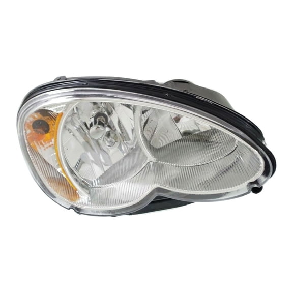 ZJYAIZD Headlight for Chrysler for PT Cruiser GT 06-07 & Base/Limited 06-09 & LX 08-09 Right with Bulb Clear Lens CH2503164 5116042AF