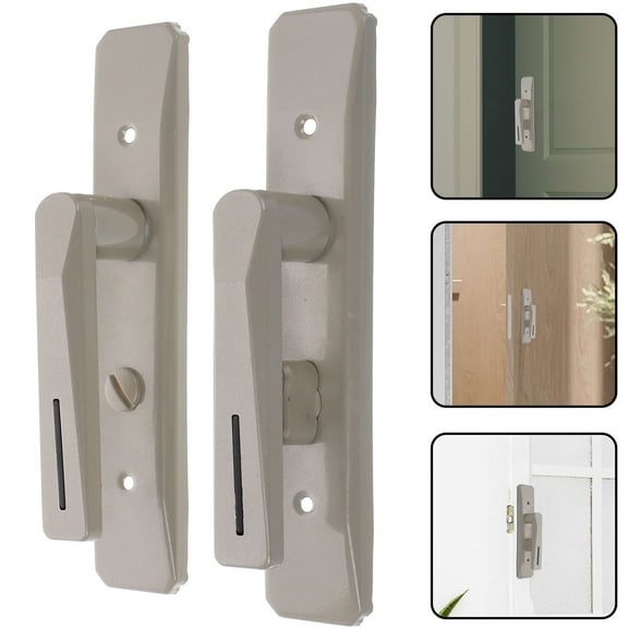 WHAMVOX  Door Knobs Interior with Lock Aluminum Alloy Baby