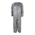thumbnail image 2 of PVC Fitness Suit Sweat Suit s hombres pantalones S Plata shamjiam Traje de sauna de fitness, 2 of 9