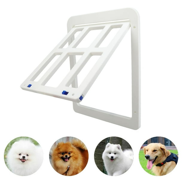 Puerta Para , Puerta Gruesa ABS Repelente De Mosquitos, Doble Imán De Succión, Puerta Bloqueable Con Pantalla Para Mascotas Con Tornillos, Tuerca Para Y Gato