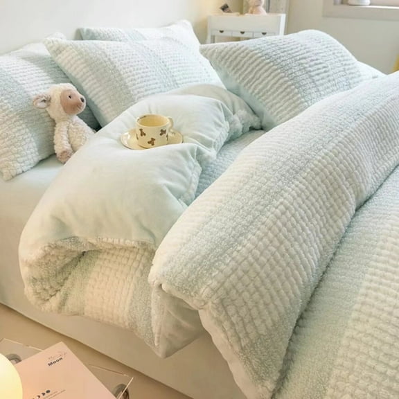 ERDOUY Bed Sheets Set, Bedding Sheets Pillowcases Kit, Twin Bed Set, Hotel Bedding, Home Decor(Blue)