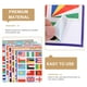 thumbnail image 3 of 7 sábanas de las banderas del mundo Pegatinas Países PVC Sticulante para la escuela (estilos mixtos), 3 of 4