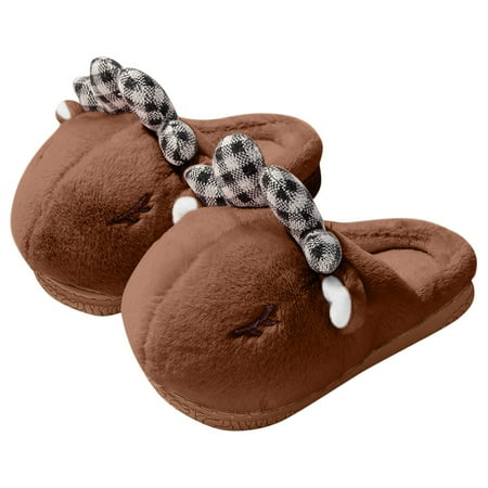 

Baby Shoes Fashion Autumn And Winter Boys And Girls Slippers Flat Bottom Soft Lightweight Comfortable Warm Cute Cartoon Rabbit Shape