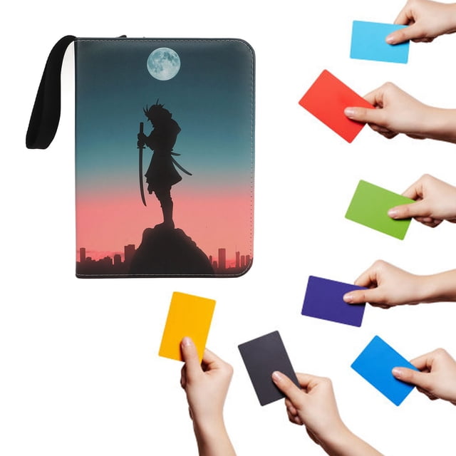 Waterproof Card Binder, Holds 400 Cards, Double Sided Pocket With Sleeve Trading Card Binder For TCG, , Baseball And More, Gift