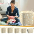 thumbnail image 1 of Viflosae Sac de Rangement pour Vêtements Économiques Armoire Tri Boîte de Rangement Sac de Rangement Portable Boîte de Rangement pour Tasses d'Hiver Liquidation d'Été, 1 of 4